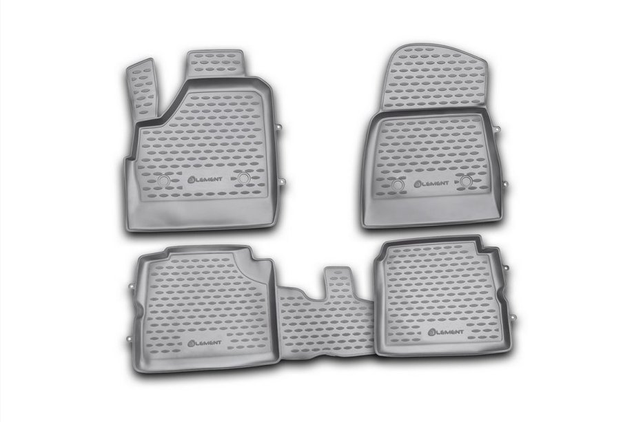 Lada Niva and Urban 1977- (2131) Rubber Floor Mats Interior (4 pcs, Novline) 4x4 5D Photo 1