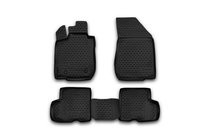 Lada Largus 2012- Rubber floor mats interior (5 pcs, Novline) 7 seats photo 1