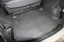 Lada Largus 2012- Trunk rubber mats (set of 2 pcs) (Novline) SW (5 seats) photo 1