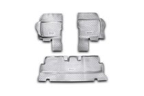 UAZ 3151 1985–2003 (Hunter) Rubber Floor Mats (3 pcs, Novline) photo 1