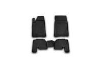 SsangYong Action 2005-2018 (2006↗) Rubber Floor Mats (4 pcs, Novline) photo 1