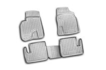 Chery Tiggo 1 2005-2016 Rubber floor mats (4 pcs, Novline) photo 1