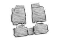 Chery A13 2008-2019 Rubber floor mats (4 pcs, Novline) photo 1