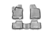Chery Beat 2009-2015 Rubber floor mats (4 pcs, Novline) photo 1