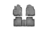 Lifan X60 2011- Rubber floor mats (4 pcs, Novline) photo 1