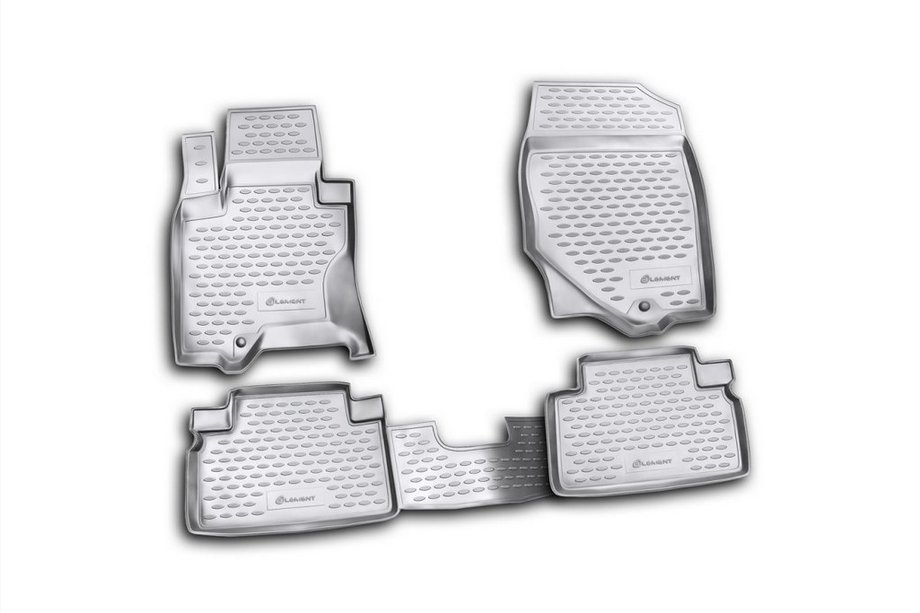Infiniti FX 2003-2008 (2009-2012) Rubber floor mats (4 pcs, Novline) Image