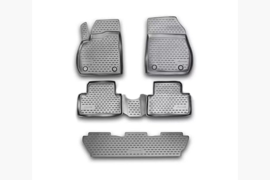 Opel Zafira C Tourer 2011-2019 Rubber floor mats interior (5 pcs, Novline) 5-seater Photo 1