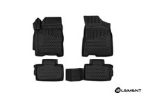 Acura TLX 2014-2020 3D Rubber Floor Mats for Interior (4 pcs, Novline, Front-Wheel Drive) photo 1