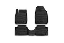 Ford Fiesta 2008-2017 Rubber floor mats (4 pcs, Novline) photo 1
