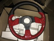 VAZ 2102 1971-1986 Steering Wheel Red (with Adapter) photo 1