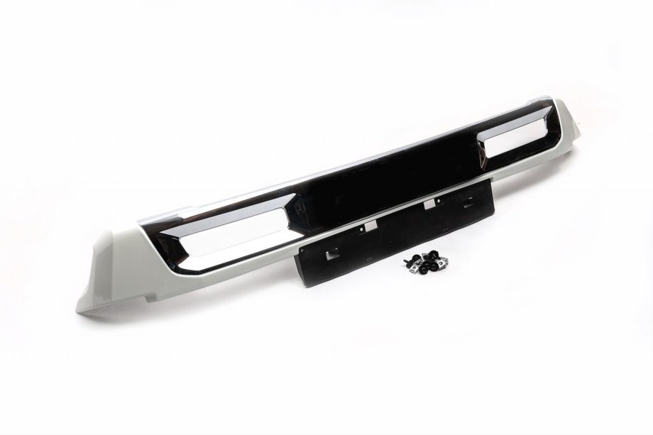 Toyota Land Cruiser Prado 150 2009-2023 Front lip with lighting (2017-) Image