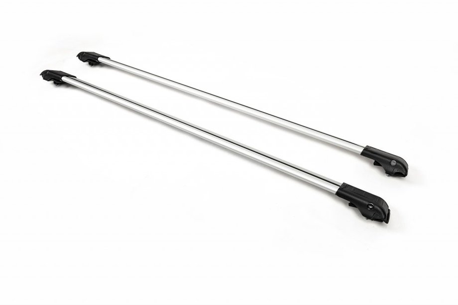 Fiat Panda 2003-2011 Lockable roof cross bars for integrated roof rails (2 pcs) Image