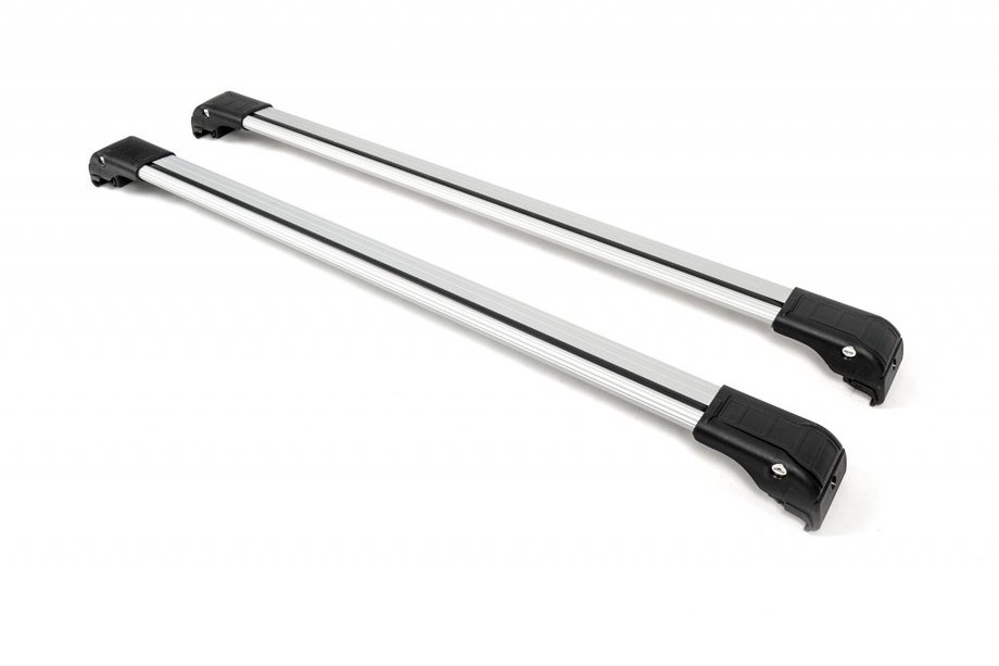 BMW X3 E83 2003-2010 Roof rack for integrated roof rails (with lock) Grey Image