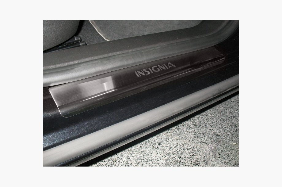 Opel Insignia 2008-2017 Natanika Premium Door Sill Protectors (4 pcs, Stainless Steel) Image