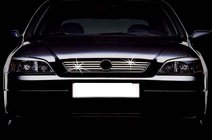 Opel Astra G classic 1998-2012 Chrome Grille Covers (8 pcs, Stainless Steel) photo 1