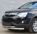 Opel Antara 2006-2017 Double Tube Stainless Steel photo 1
