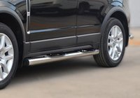 Opel Antara 2006-2017 Side Pipes (2 pcs, Stainless Steel) photo 2