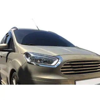 Headlight Eyelids (2 pcs, Stainless Steel) photo 1