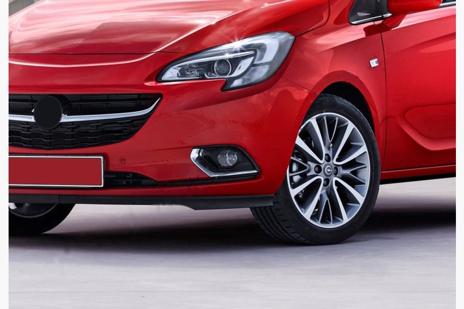 Opel Corsa E 2015-2019 Fog light covers (2 pcs, stainless steel) Image