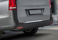Mercedes Vito/V-class W447 2014- Trunk Lid Trim Stainless Steel Carmos - Turkish Stainless Steel photo 1