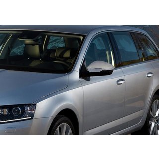 Mirror Covers (2 pcs, Stainless Steel) Skoda Octavia III A7 2013-2019 photo 4