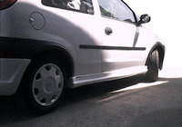 Opel Corsa C 2000-2006 Side Skirts (primed for painting) photo 1