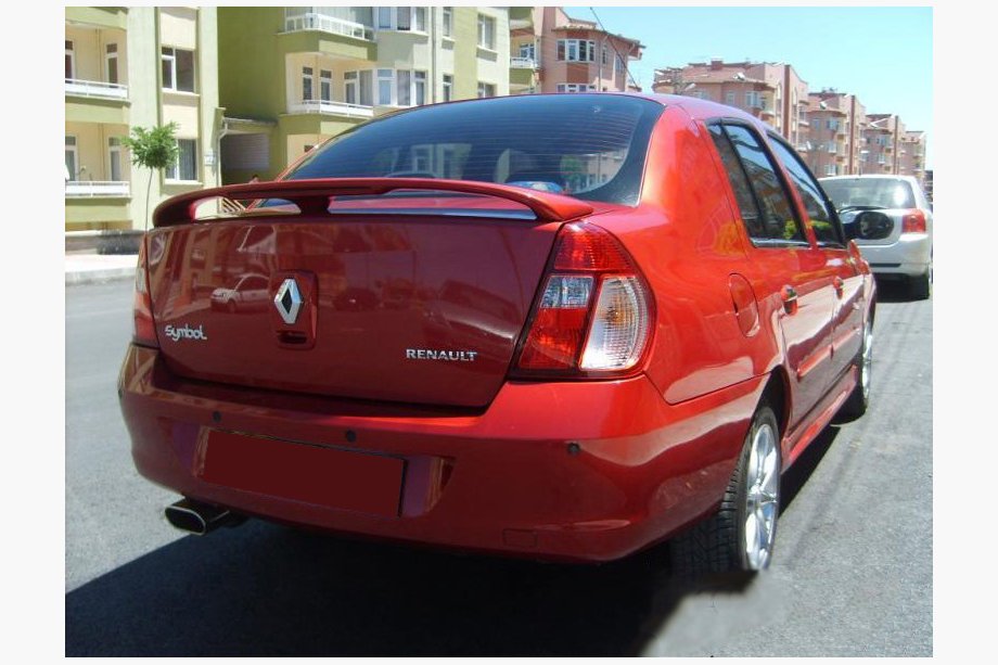 Renault Symbol 1999-2008 Sedan Spoiler (primed for painting) Image