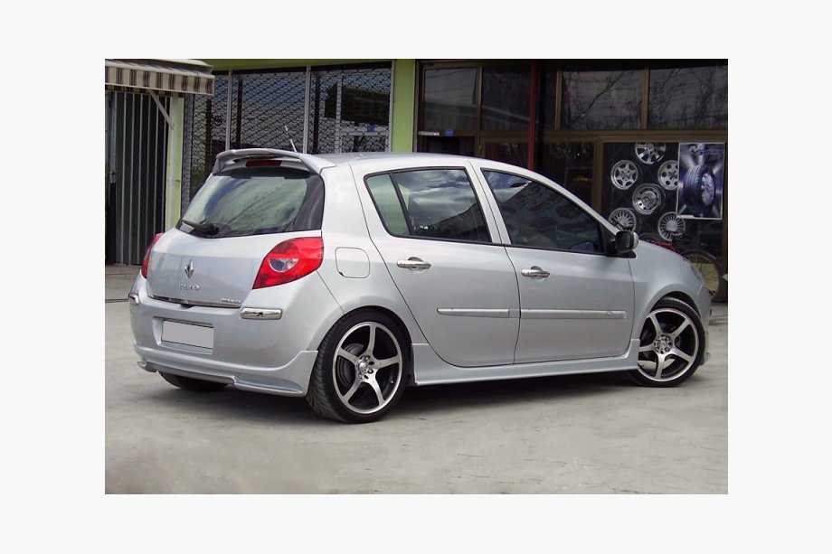 Renault Clio III 2005-2012 Side skirts (primed for painting) Image