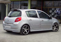 Renault Clio III 2005-2012 Side skirts (primed for painting) photo 1
