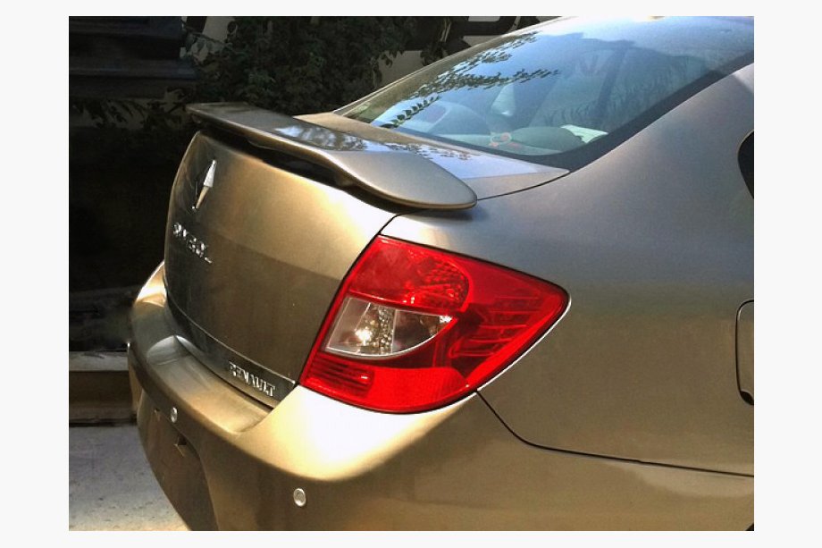 Renault Symbol 2008-2013 Sedan Spoiler (primed for painting) Image