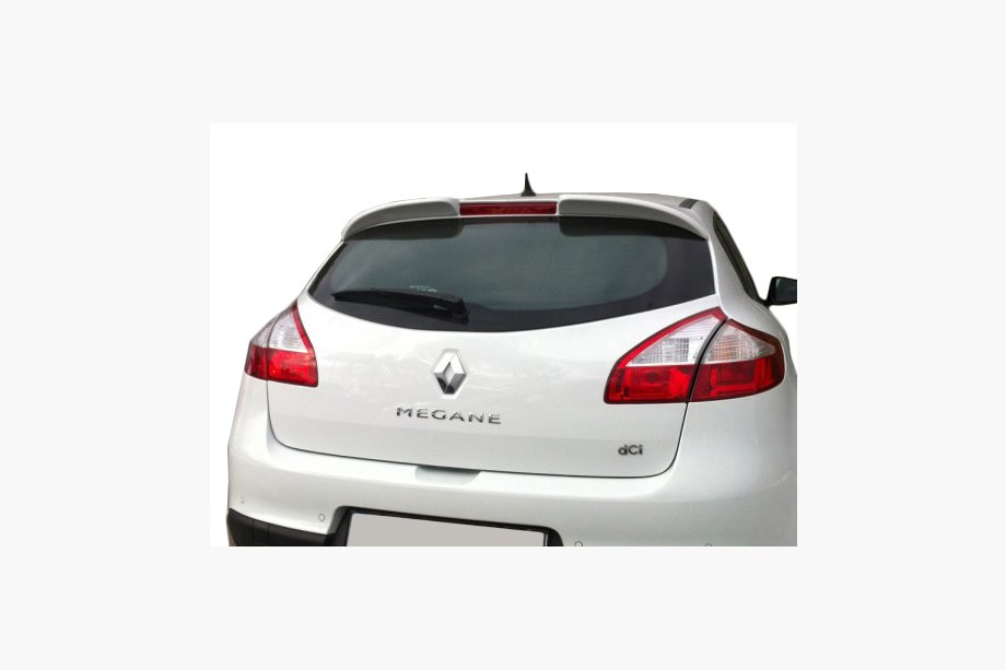Renault Megane III 2009-2016 HB Spoiler (primed for painting) Image