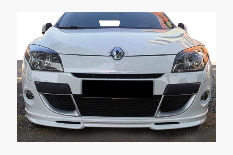 Renault Megane III 2009-2016 Front lip (primed for painting) Image