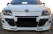 Renault Megane III 2009-2016 Front lip (primed for painting) photo 1
