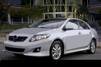 Toyota Corolla 2007-2013 Front bumper lip (primed for painting) photo 1
