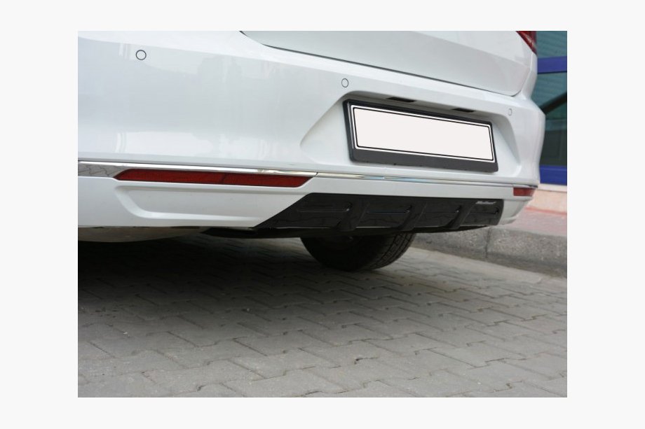 Volkswagen Passat B8 2015-2023 Rear diffuser (primed for painting) Photo 2