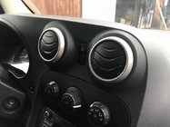 Mercedes Citan 2013-2021 Interior Air Vent Trim (4 pcs, Stainless Steel) photo 1