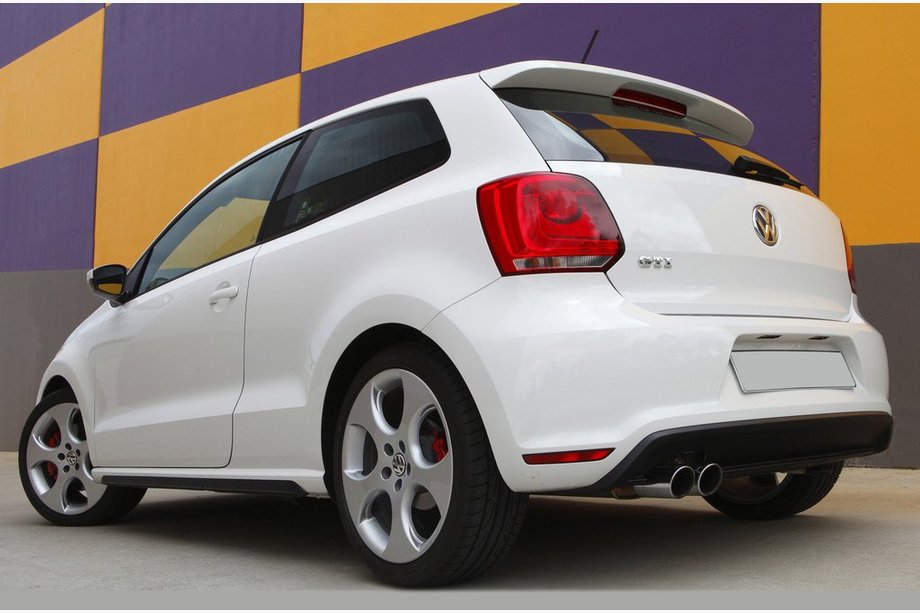 Volkswagen Polo 2010-2017 Spoiler Meliset (HB, primed) Image