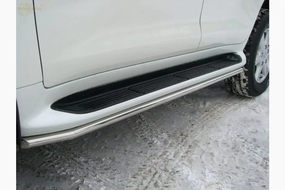 Lexus LX570/450d 2008-2022 Side steps 2008-2015 (stainless steel) Image