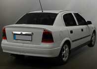 Opel Astra G classic 1998-2012 Trunk trim above license plate (stainless steel) OmsaLine - Italian Stainless Steel photo 1