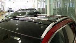 Nissan Pathfinder R51 2005-2014 Lockable roof cross bars for integrated roof rails (2 pcs) Gray photo 3