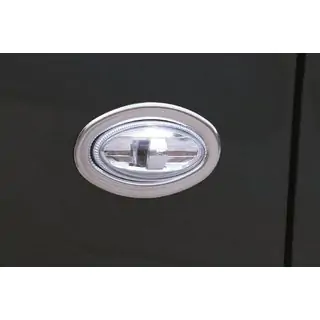 Turn Signal Trim OmsaLine (2 pcs, Stainless Steel)