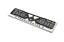 Volkswagen T5 Transporter 2003-2010 License Plate Frame Chrome Transporter (1 pc, Stainless Steel) photo 2