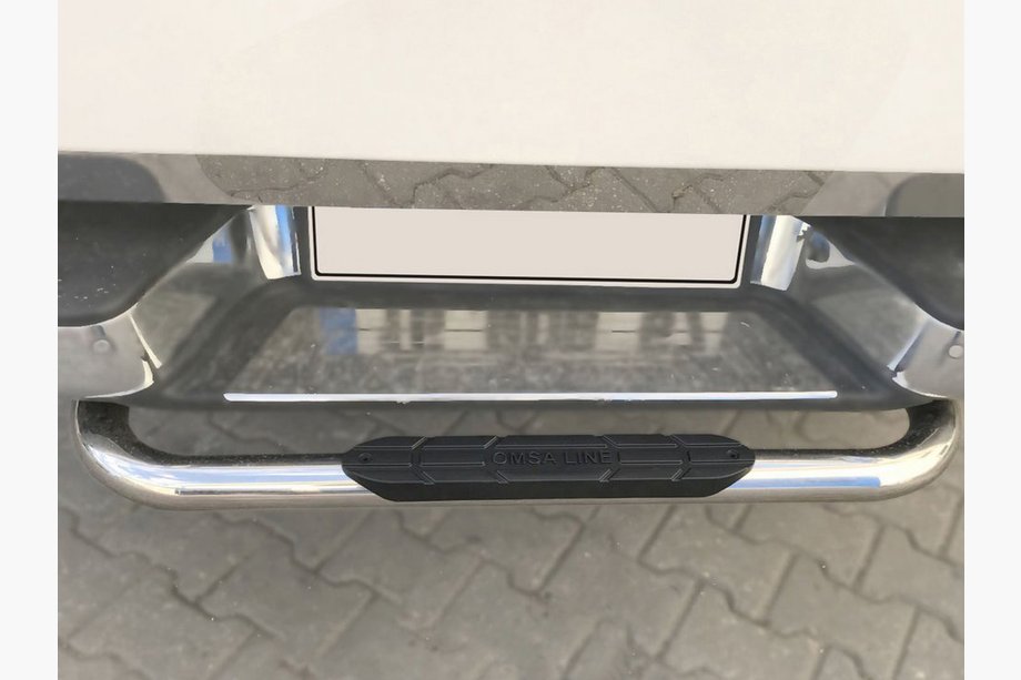 Fiat Fullback 2016- Rear Guard Omsa (Stainless Steel) 76 mm Image