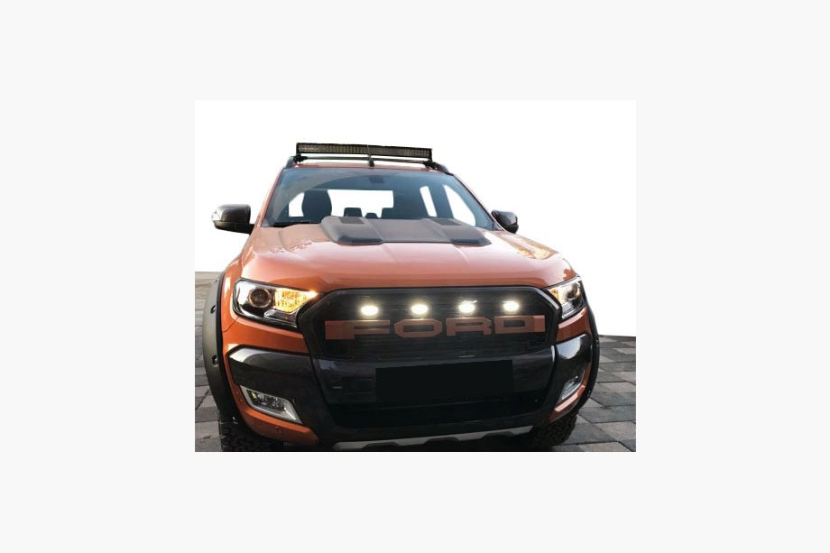 Ford Ranger 2011–2022 Front Grille with LED V2 Image