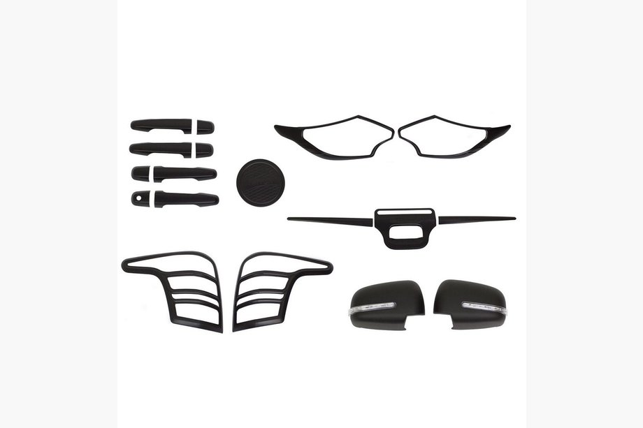 Fiat Fullback 2016- Set of Covers (Black ABS) Image