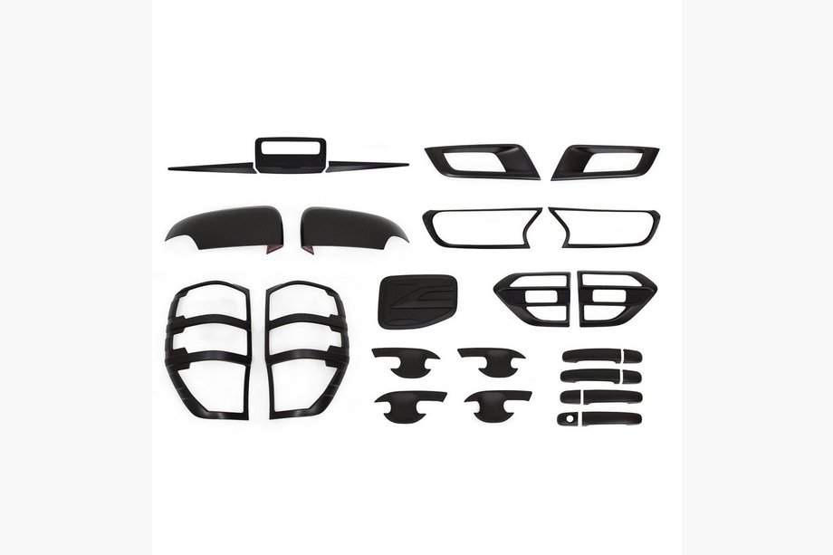 Ford Ranger 2011–2022 Trim Kit 2015+ (Black ABS) Image