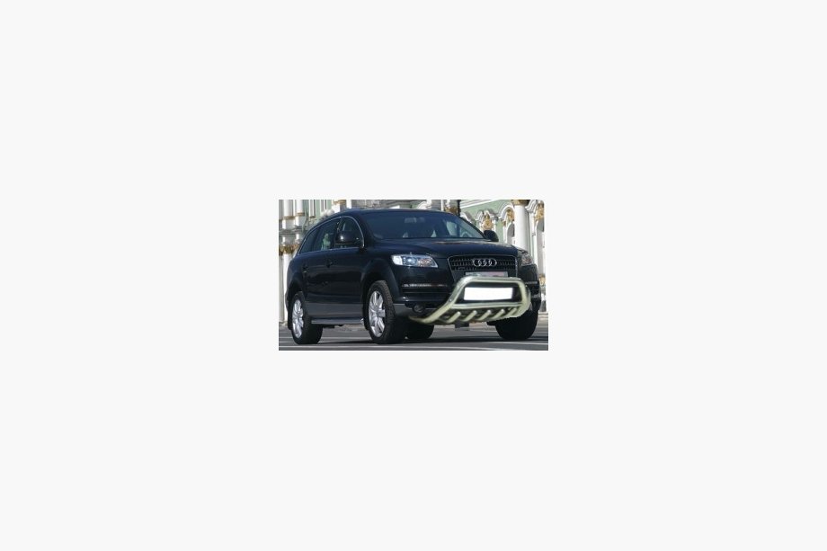 Audi Q7 2005-2015 Front bar (stainless steel) d60 Image