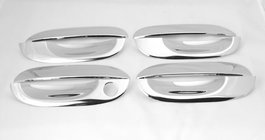 BMW 5 Series E39 1996-2003 Chrome Door Handle Covers and Inserts (4 pcs, Stainless Steel) photo 1