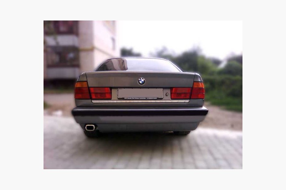 BMW 5 Series E34 1988-1995 Trunk trim stainless steel Image