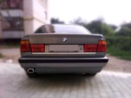 BMW 5 Series E34 1988-1995 Trunk trim stainless steel photo 1